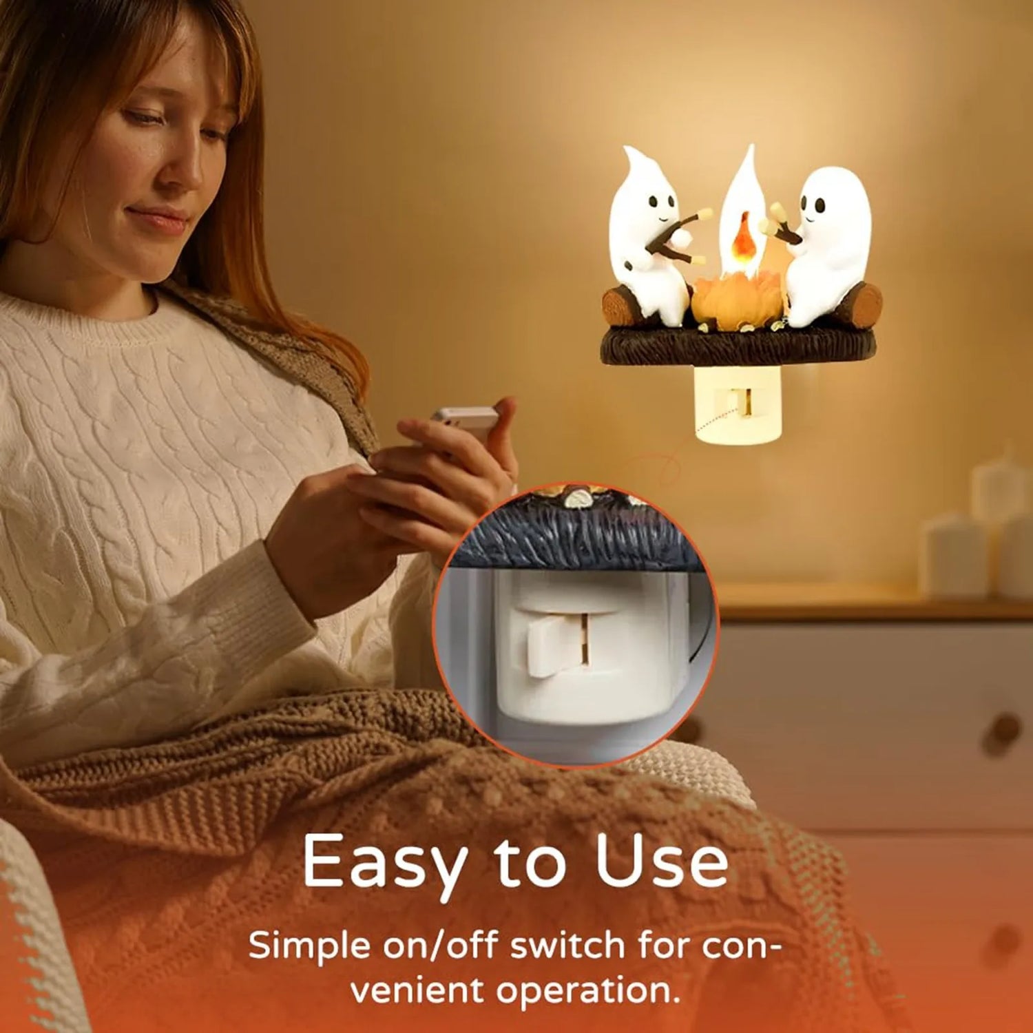 Phantom Flame Nightlight